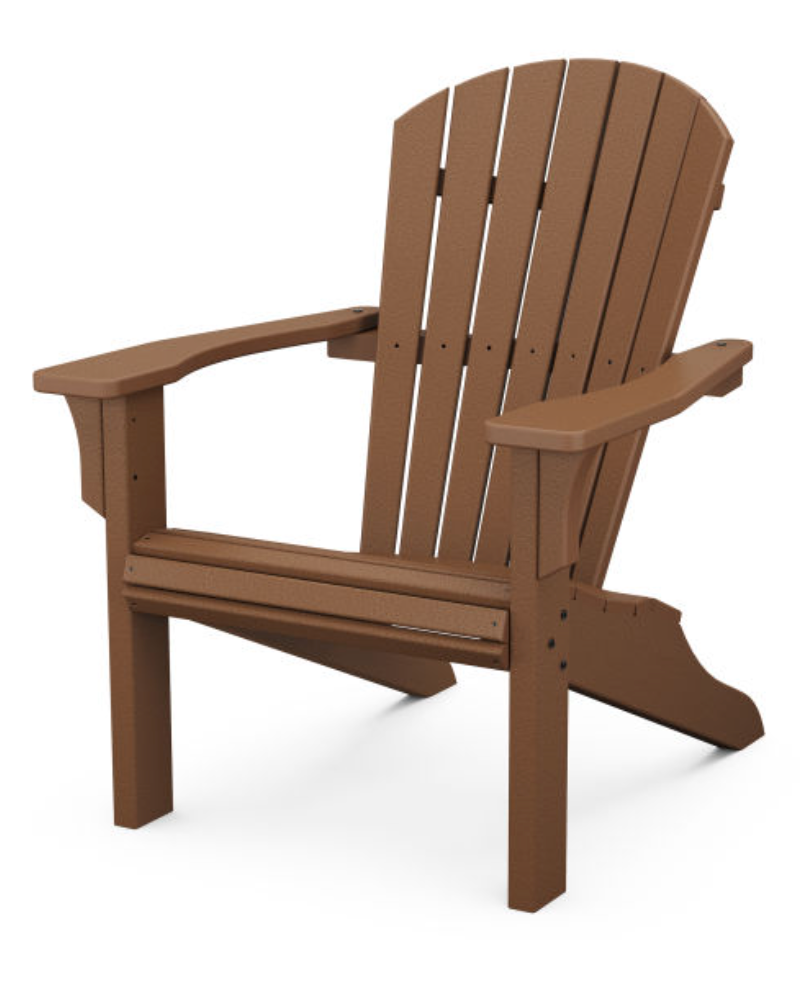 Seashell Adirondack Chair - Teak