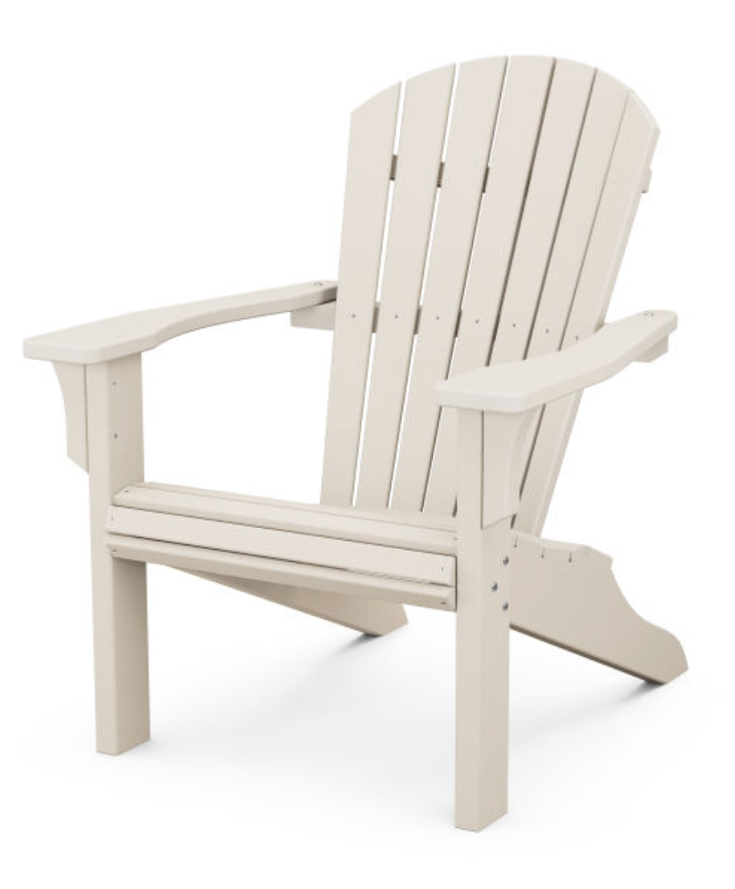 Seashell Adirondack Chair - Sand