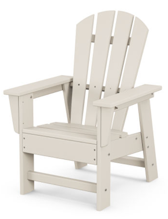 POLYWOOD Kids Adirondack Chair - Sand