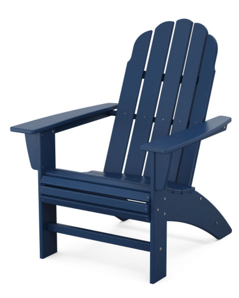 Poly Adirondack Chair POLYWOOD® Vineyard Curveback Style