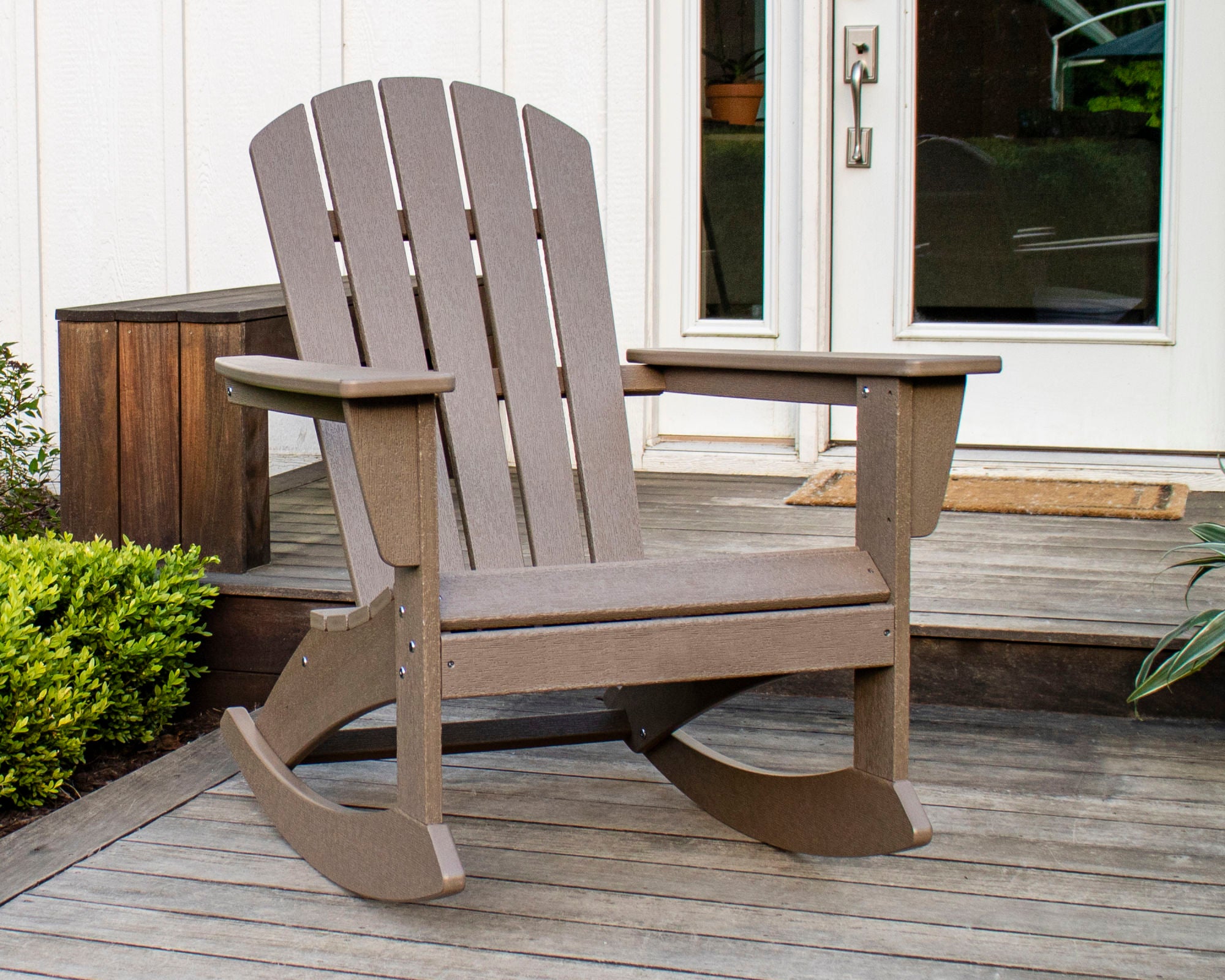 Nautical Adirondack Rocking Chair