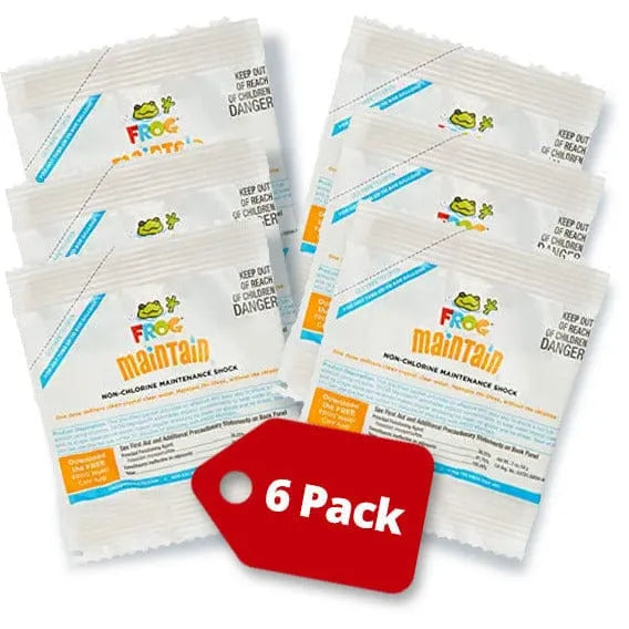 FROG Maintain Non-Chlorine Shock Treatment for Hot Tubs Pack of 6