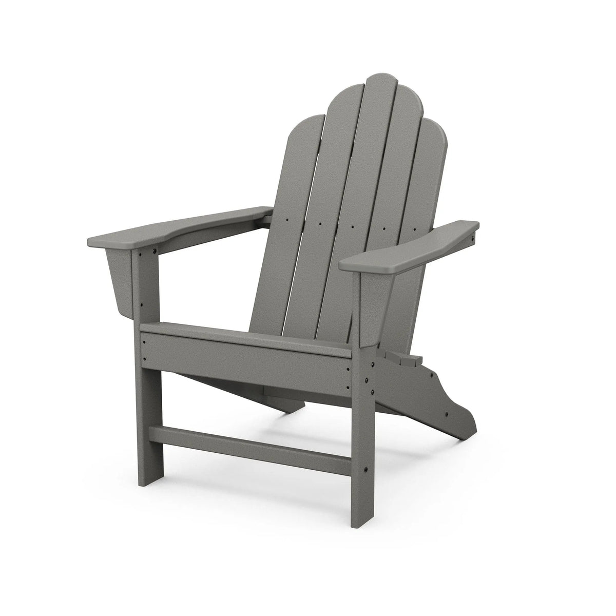 Polywood adirondack Slate Grey POLYWOOD® Long Island Adirondack