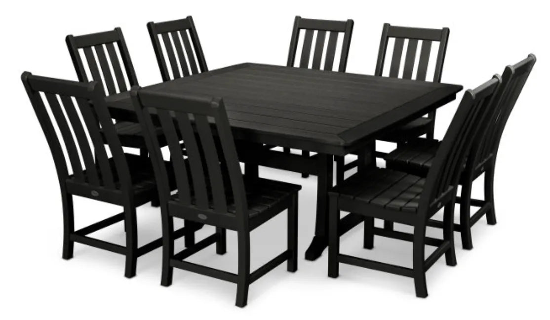 Polywood Dining Set POLYWOOD® Vineyard 9-Piece Dining Set