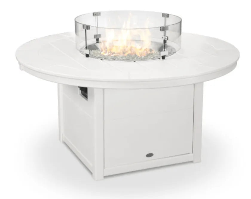 Polywood Fire Pit POLYWOOD® Round 48&quot; Fire Pit Table