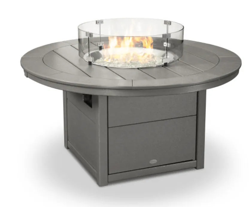 Polywood Fire Pit POLYWOOD® Round 48" Fire Pit Table