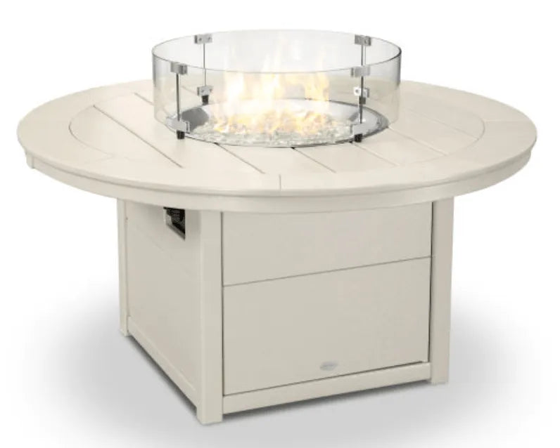 Polywood Fire Pit POLYWOOD® Round 48&quot; Fire Pit Table