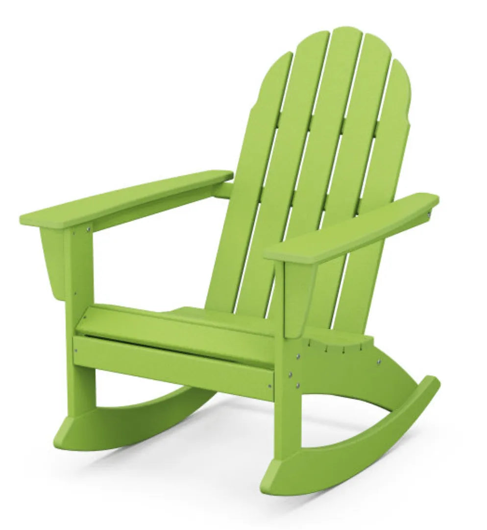 Polywood Lime POLYWOOD® Vineyard Adirondack Rocking Chair