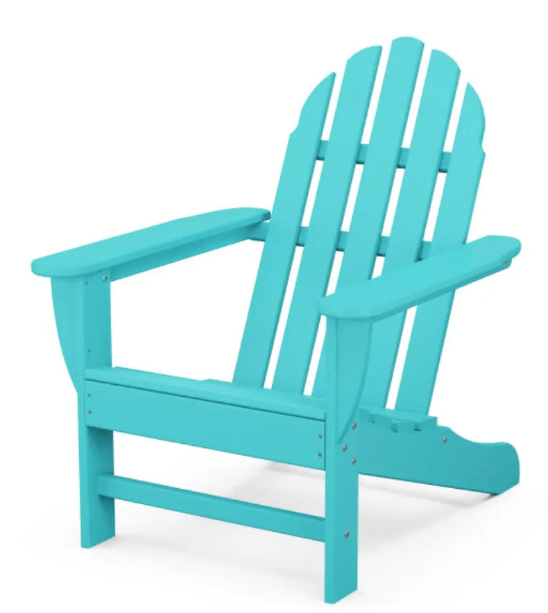 Polywood Aruba Teal Classic Poly Adirondack Chair 