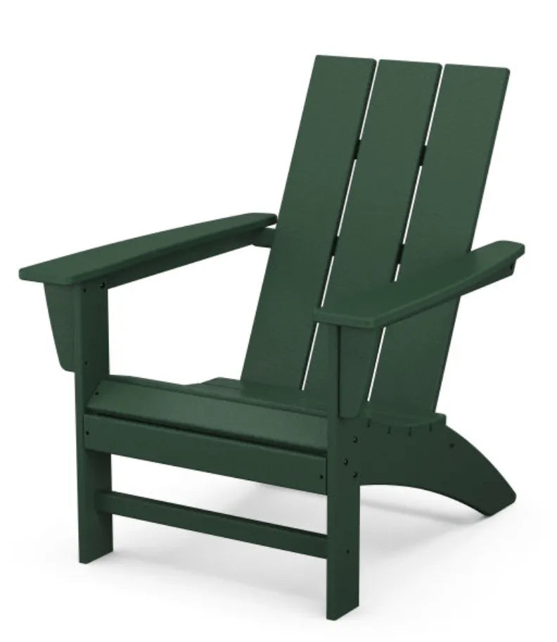 Green Modern Poly Adirondack Chair