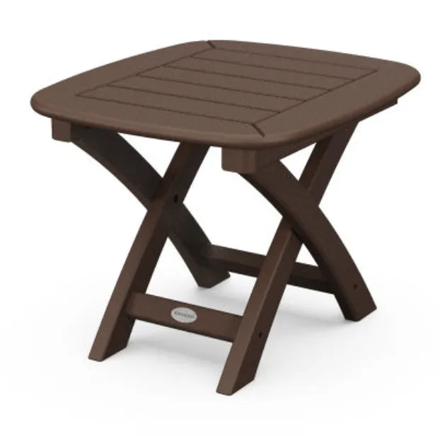 Polywood Patio Furniture Mahogany POLYWOOD® Nautical Side Table