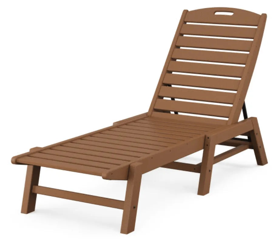 Polywood Patio Furniture Teak POLYWOOD® Nautical Chaise