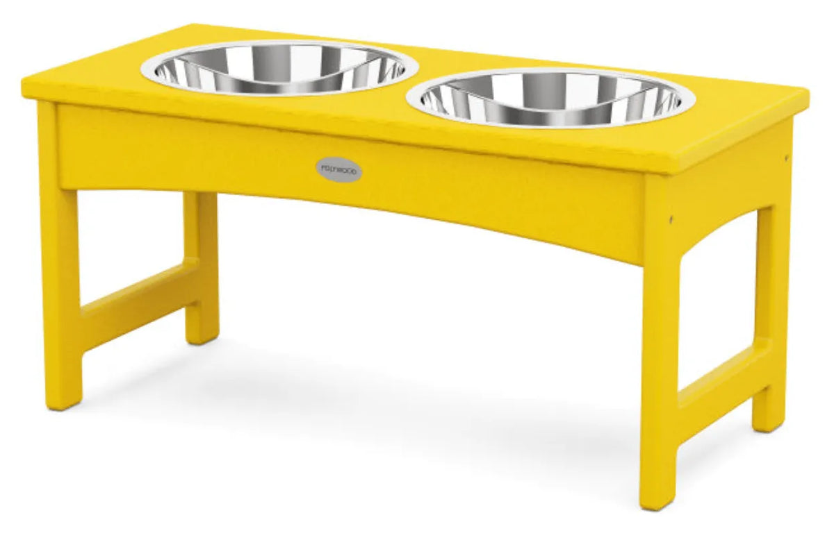 Polywood Polywood Accessory Lemon POLYWOOD® Pet Feeder