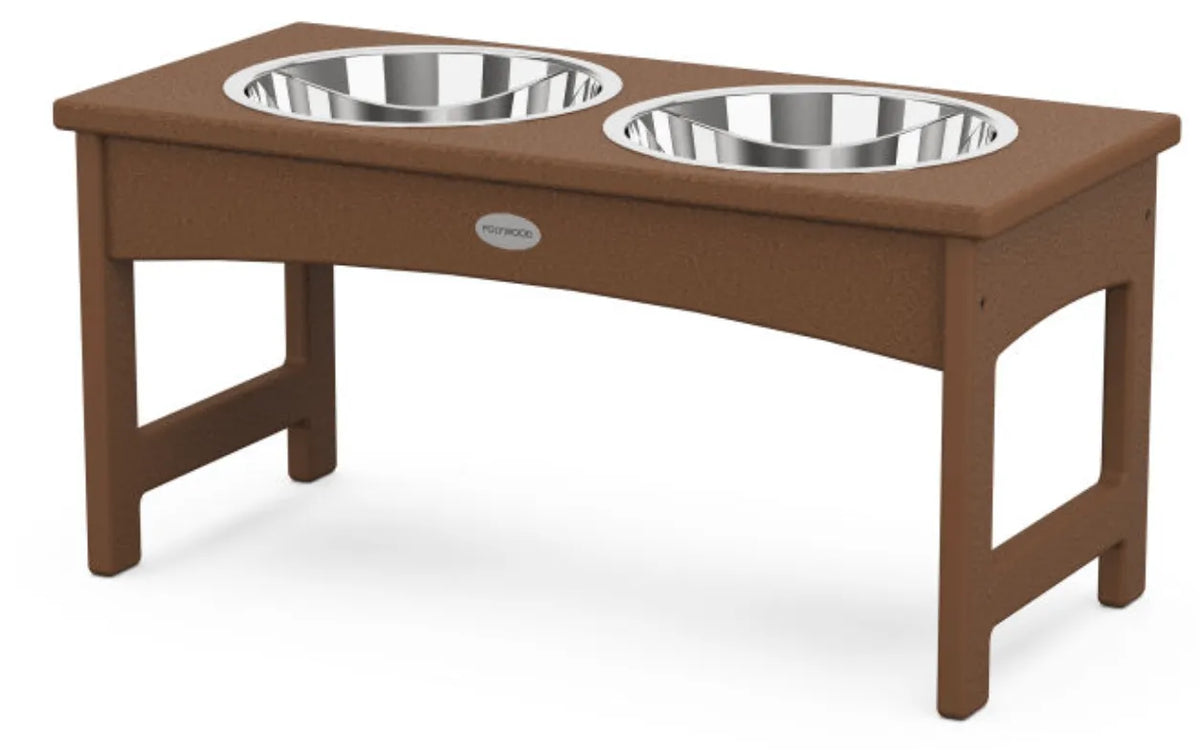 Polywood Polywood Accessory Teak POLYWOOD® Pet Feeder