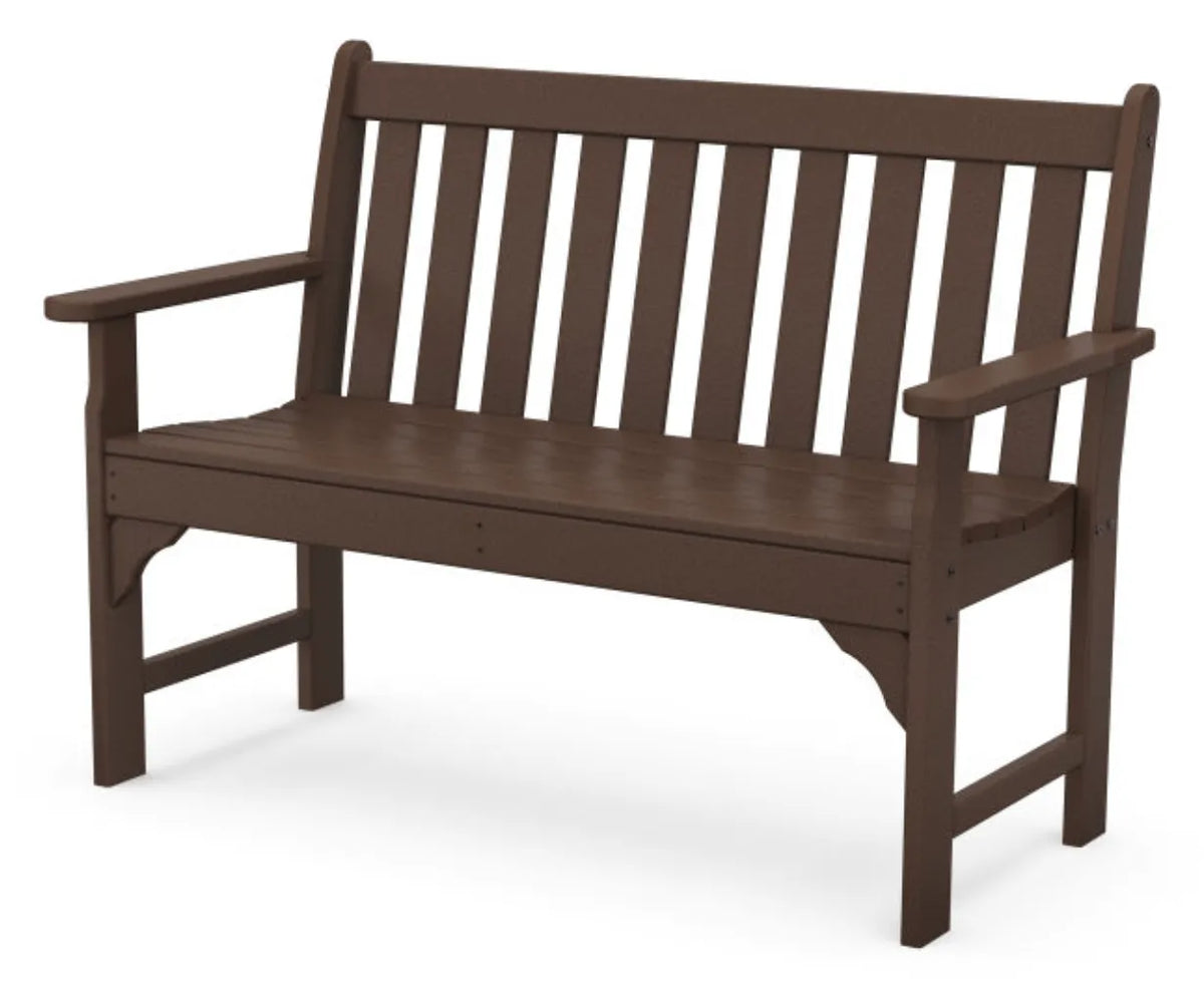 Polywood polywood bench Mahogany POLYWOOD® Vineyard 48&quot; Bench