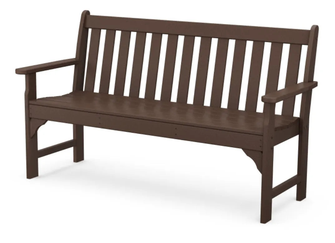 Polywood polywood bench Mahogany POLYWOOD® Vineyard 60&quot; Bench