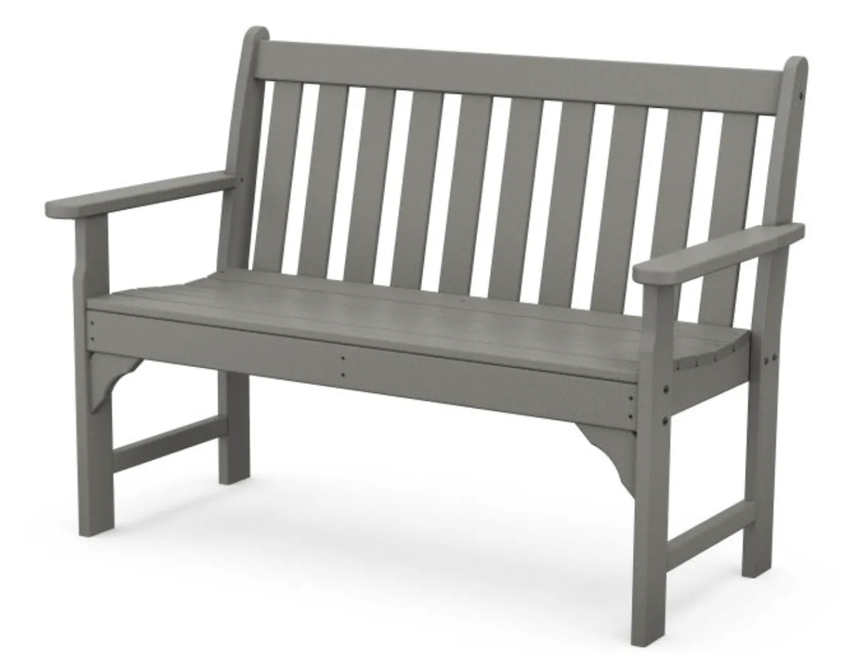 Polywood polywood bench Slate Grey POLYWOOD® Vineyard 48&quot; Bench