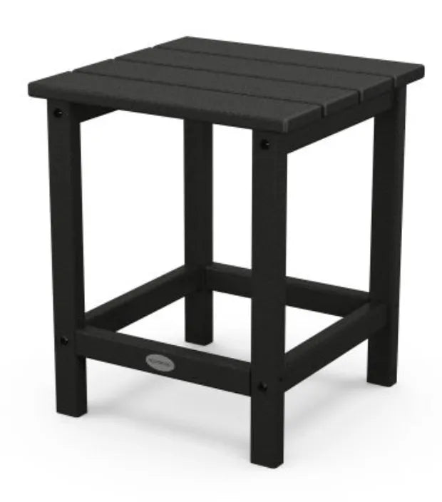 Polywood Polywood Table Slate Grey POLYWOOD® Long Island 18" Side Table
