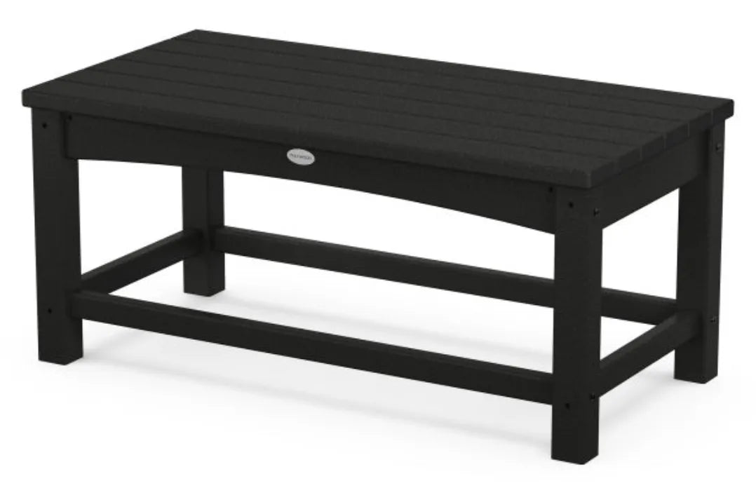 Polywood Polywood Table Black POLYWOOD® Club Coffee Table