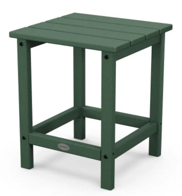 Polywood Polywood Table Green POLYWOOD® Long Island 18&quot; Side Table