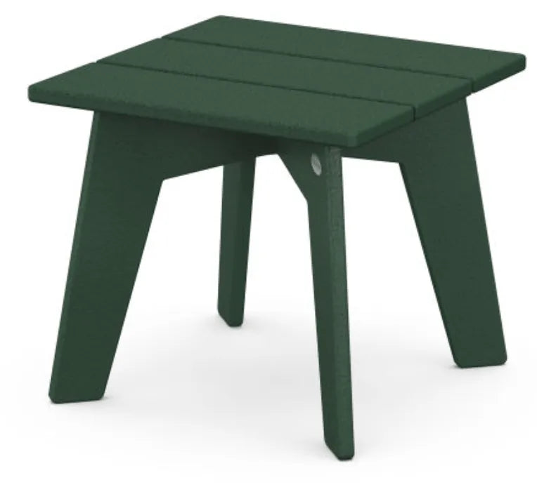 Polywood Polywood Table Green POLYWOOD® Riviera Modern Side Table