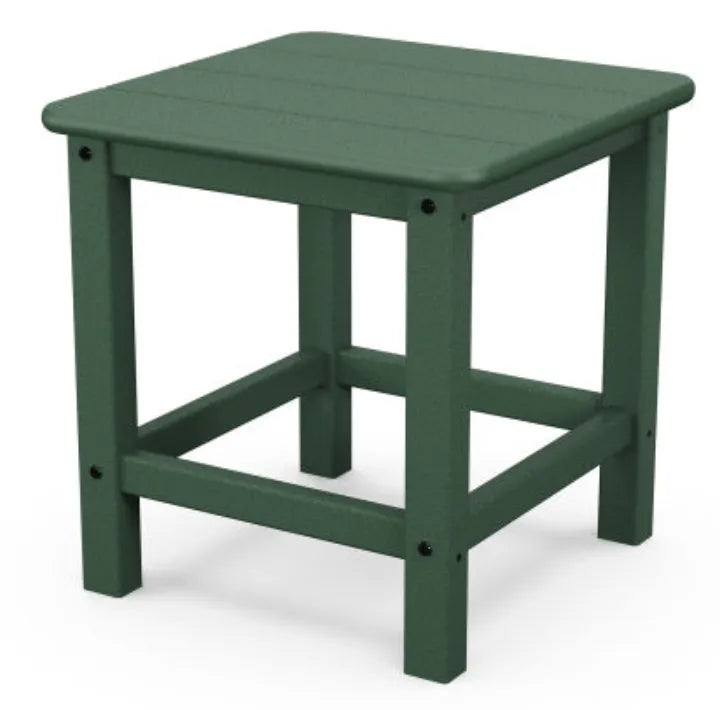 Polywood Polywood Table Green POLYWOOD® Seashell 18&quot; Side Table