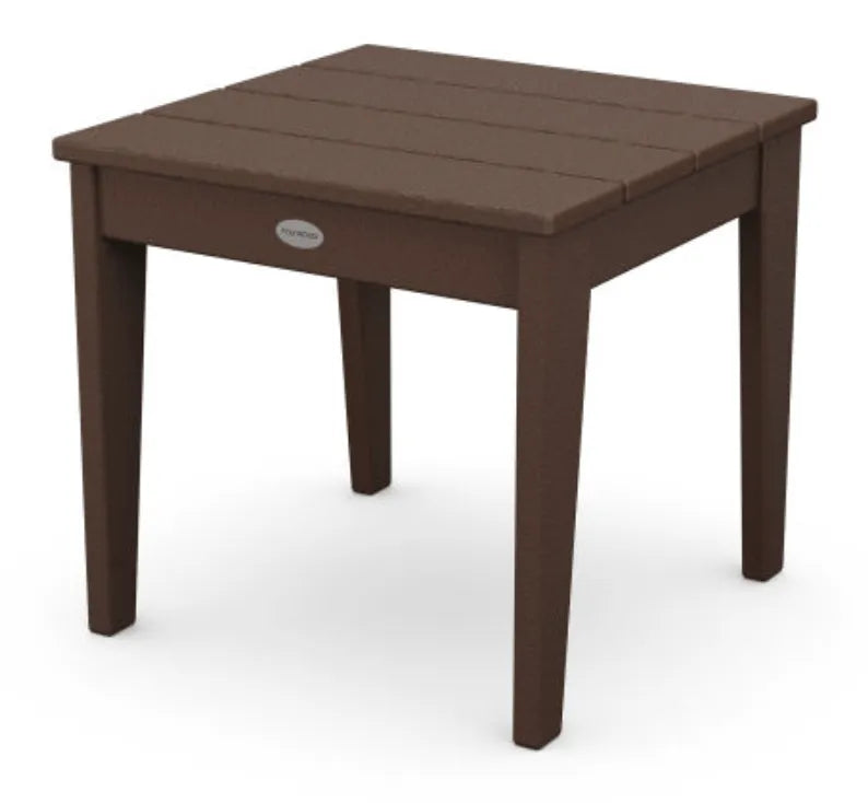 Polywood Polywood Table Mahogany POLYWOOD® Newport 18&quot; Side Table