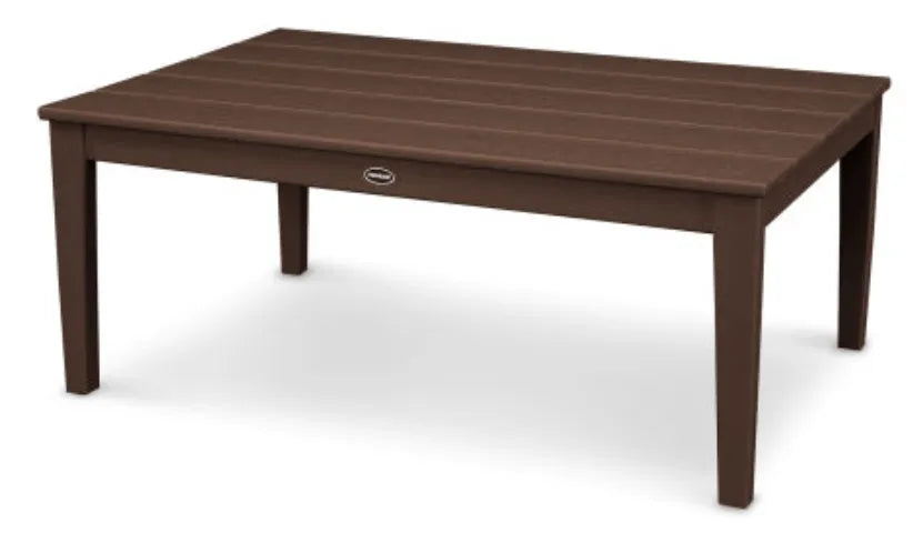 Polywood Polywood Table Mahogany POLYWOOD® Newport 28&quot; x 42&quot; Coffee Table