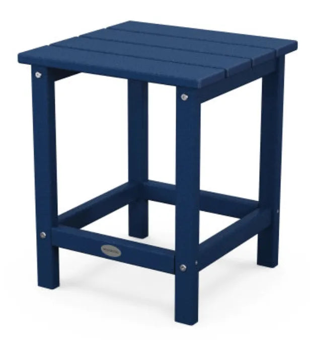 Polywood Polywood Table Navy POLYWOOD® Long Island 18&quot; Side Table