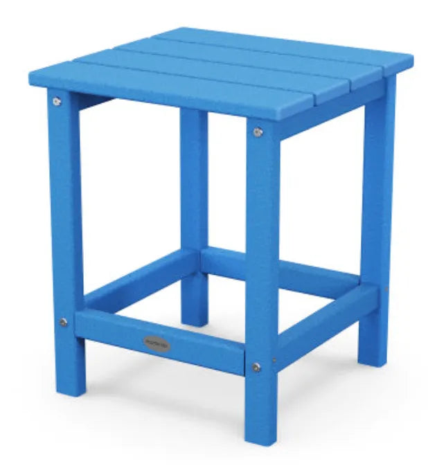 Polywood Polywood Table Pacific Blue POLYWOOD® Long Island 18&quot; Side Table