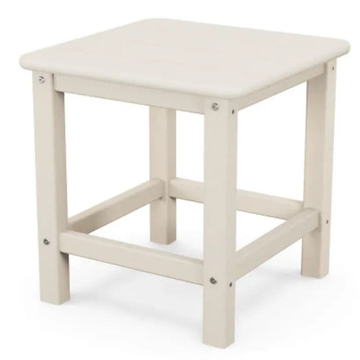 Polywood Polywood Table Sand POLYWOOD® Seashell 18&quot; Side Table