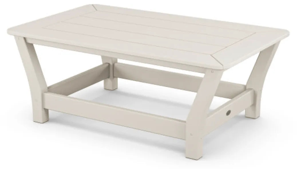 Polywood Polywood Table Sand POLYWOOD® Harbour Slat Coffee Table