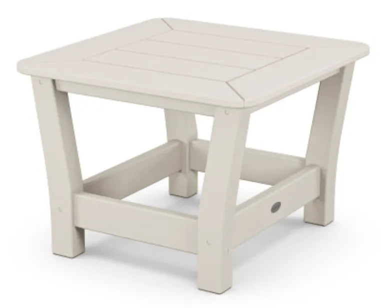Polywood Polywood Table Sand POLYWOOD® Harbour Slat End Table
