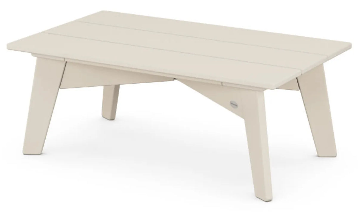 Polywood Polywood Table Sand POLYWOOD® Riviera Modern Coffee Table