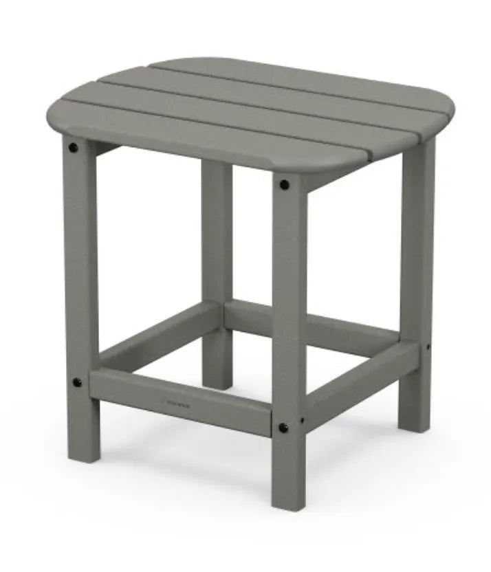 Polywood Polywood Table Slate Grey POLYWOOD® South Beach 18&quot; Side Table