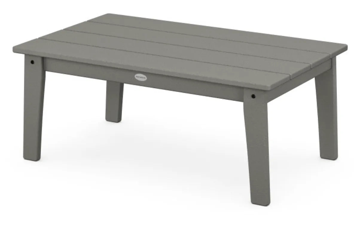 Polywood Polywood Table Slate Grey POLYWOOD® Lakeside Coffee Table