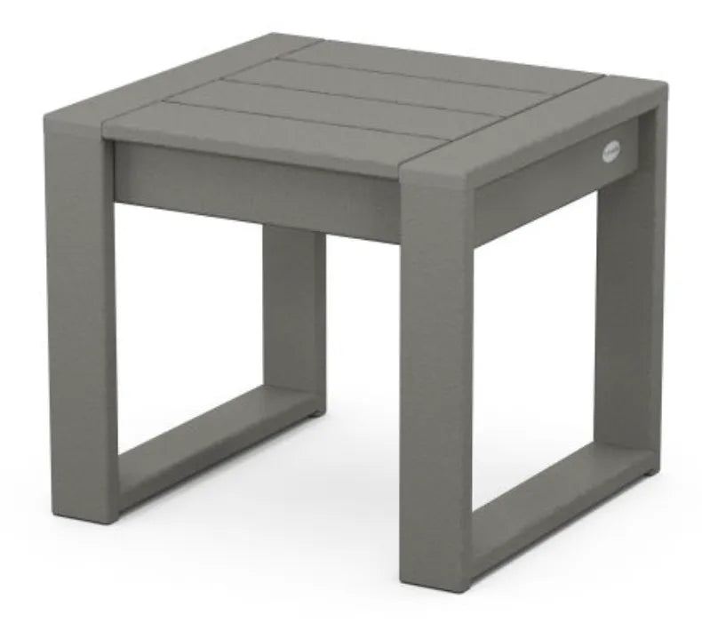 Polywood Polywood Table Slate Grey POLYWOOD® EDGE End Table