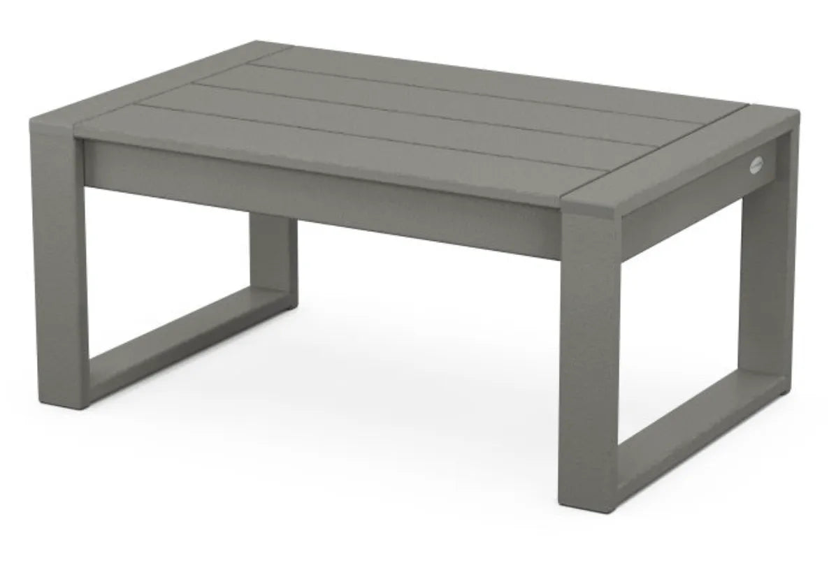 Polywood Polywood Table Slate Grey POLYWOOD® EDGE Coffee Table