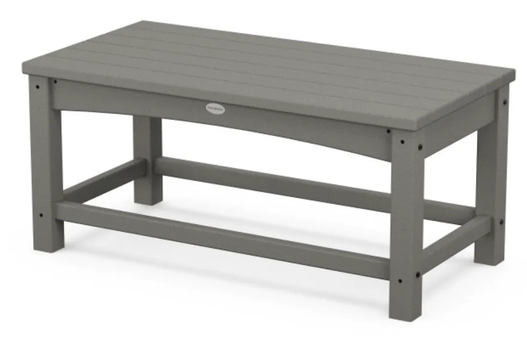 Polywood Polywood Table Slate Grey POLYWOOD® Club Coffee Table