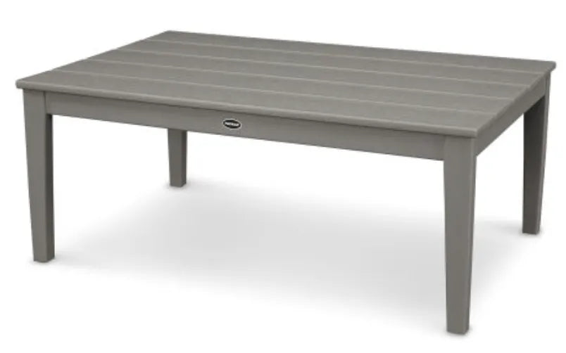 Polywood Polywood Table Slate Grey POLYWOOD® Newport 28&quot; x 42&quot; Coffee Table