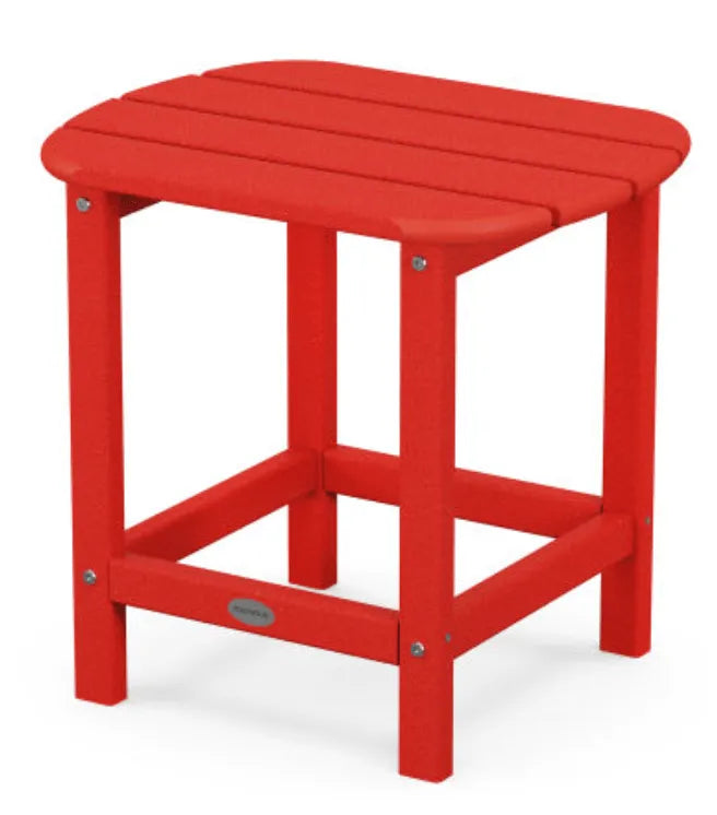 Polywood Polywood Table Sunset Red POLYWOOD® South Beach 18&quot; Side Table