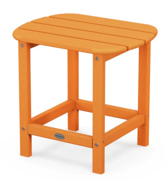 Polywood Polywood Table Tangerine POLYWOOD® South Beach 18&quot; Side Table