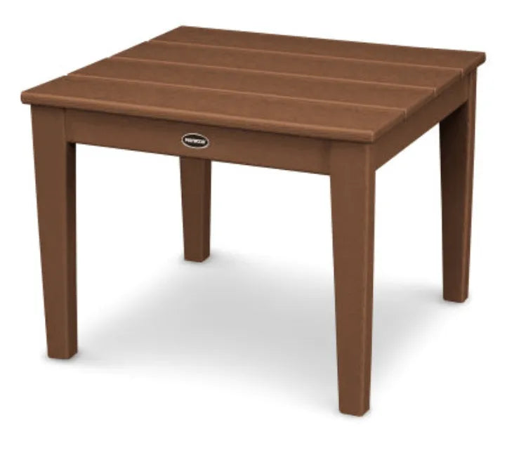 Polywood Polywood Table Teak POLYWOOD® Newport 22&quot; End Table