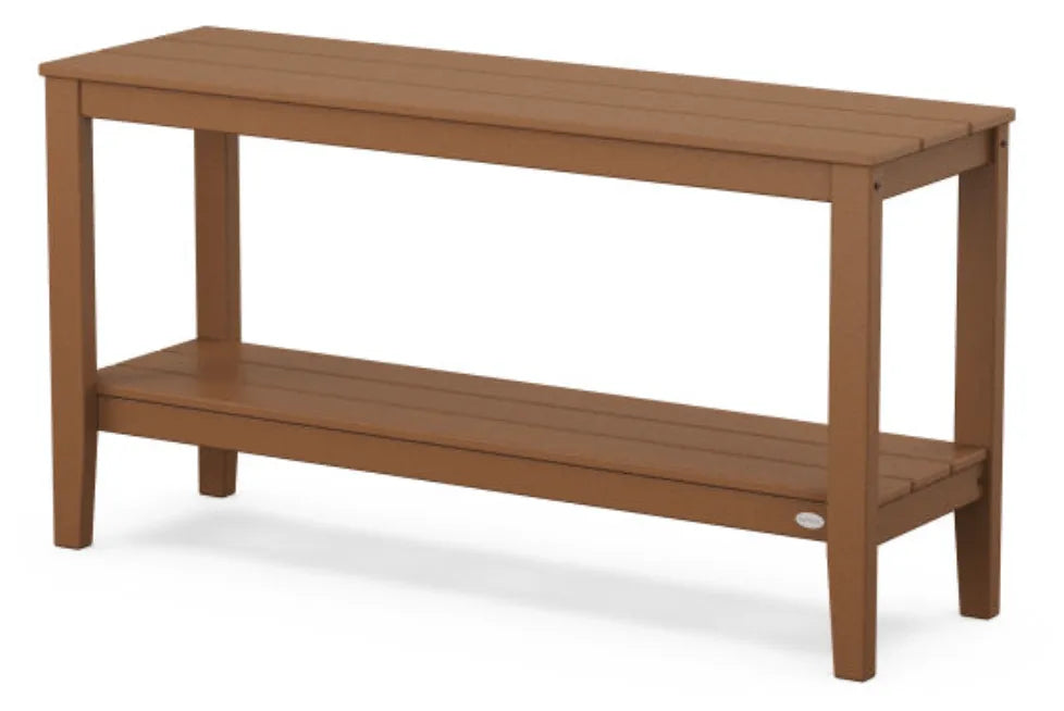Polywood Polywood Table Teak POLYWOOD® Newport 55&quot; Console Table