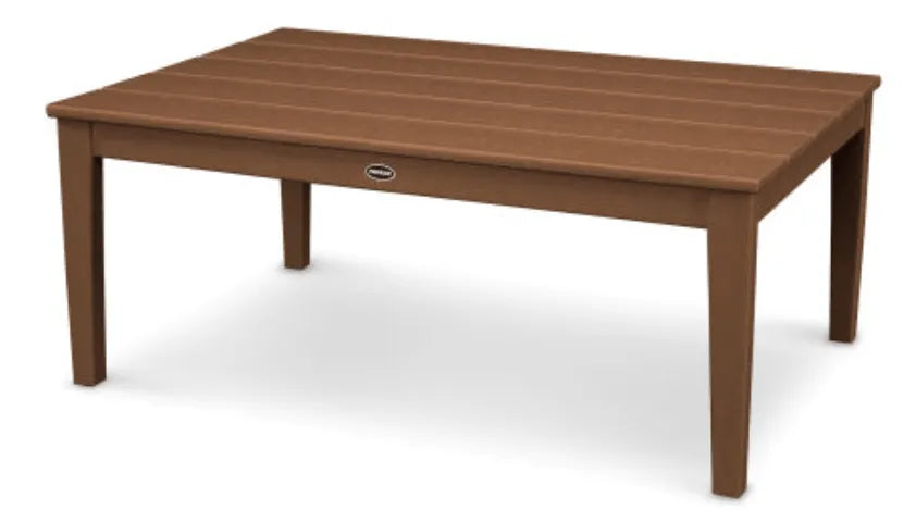 Polywood Polywood Table Teak POLYWOOD® Newport 28&quot; x 42&quot; Coffee Table