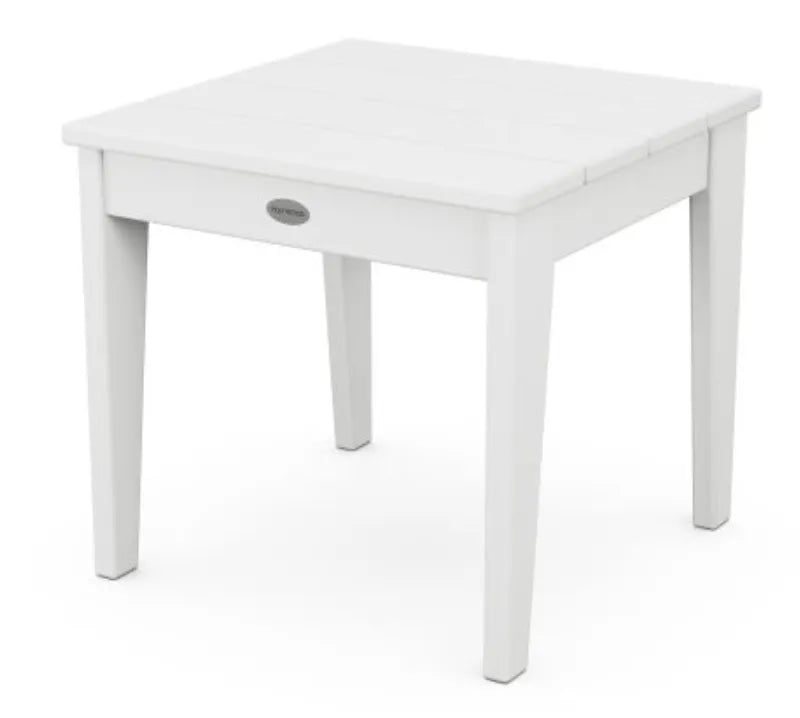 Polywood Polywood Table White POLYWOOD® Newport 18&quot; Side Table