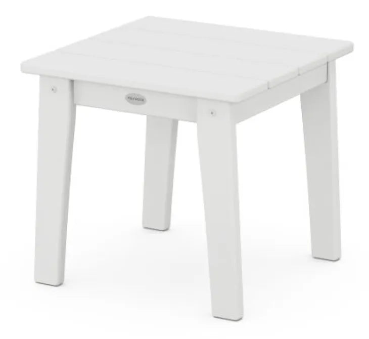Polywood Polywood Table White POLYWOOD® Lakeside End Table