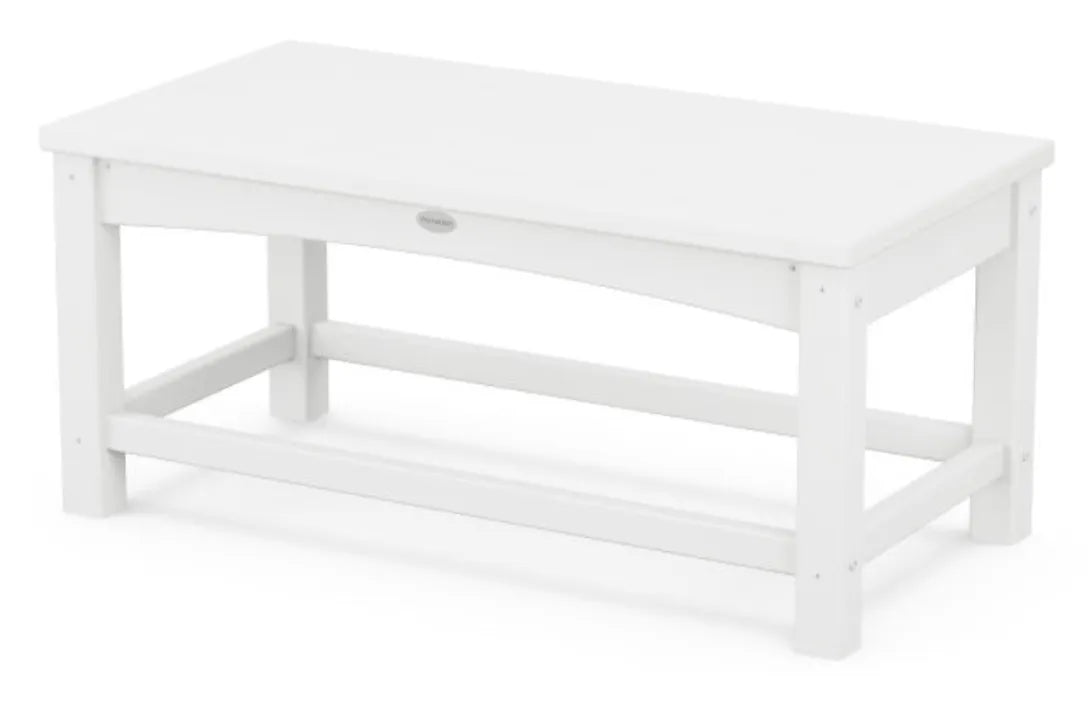 Polywood Polywood Table White POLYWOOD® Club Coffee Table