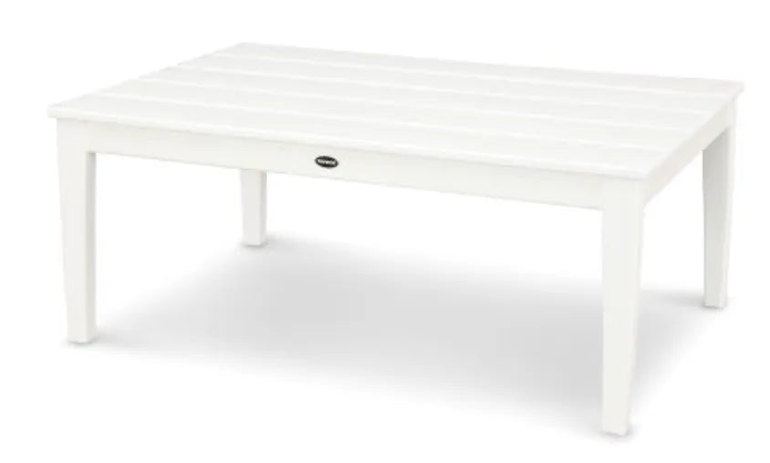 Polywood Polywood Table White POLYWOOD® Newport 28&quot; x 42&quot; Coffee Table