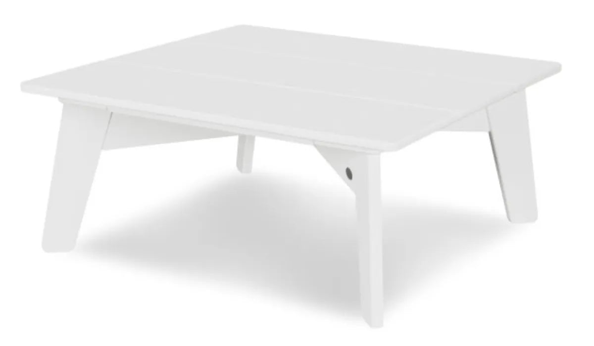 Polywood Polywood Table White POLYWOOD® Riviera Modern Conversation Table